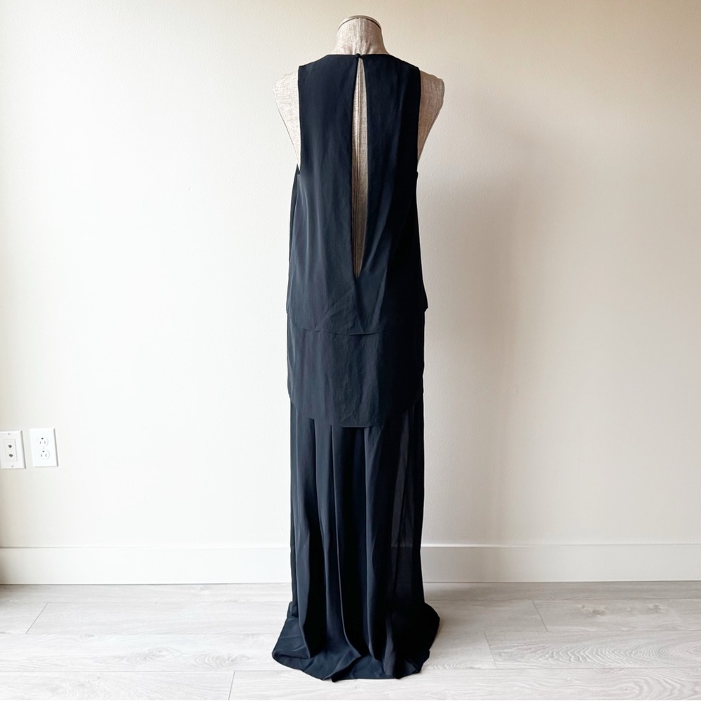 Acne Studios Black Layered Column Dress - Picture 11 of 16